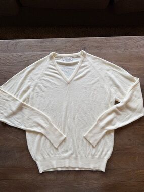 Christian Dior men’s v- neck Sweater Large
